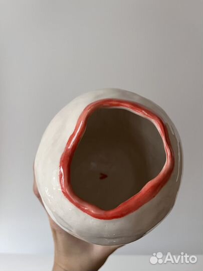 Ваза для цветов полуфарфор керамика посуда