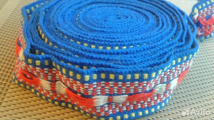Тесьма, нитки вязальные