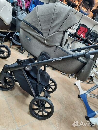 Коляска 2в1 (Riko Basic) montana коричневый
