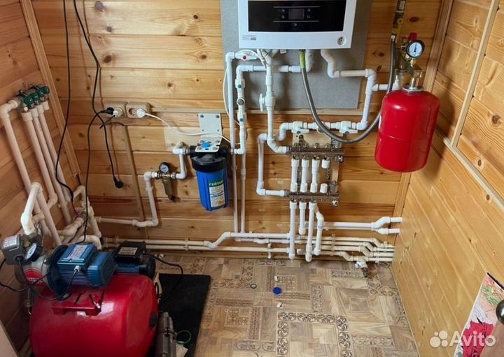 Отопление водопровод электрик