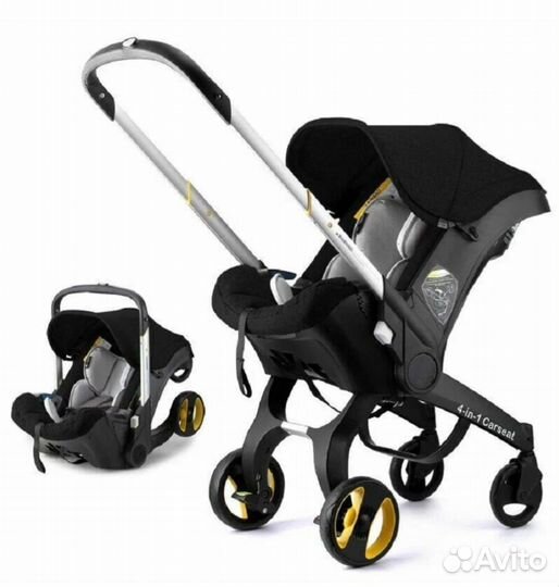 Коляска автолюлька foofoo 4 в 1