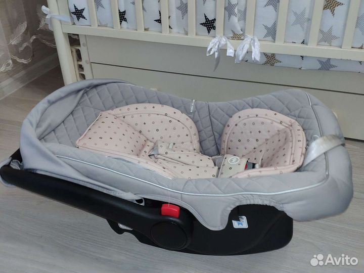 Автокресло-переноска (автолюлька) happy baby