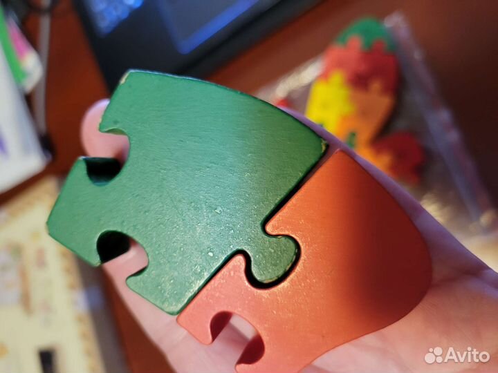 Деревянный 3D пазл 