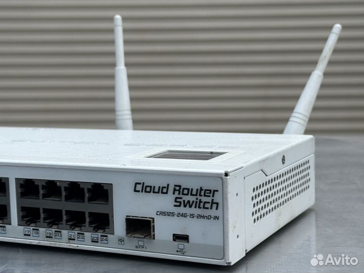 Коммутатор Mikrotik crs125-24g-1s-2hnd-in