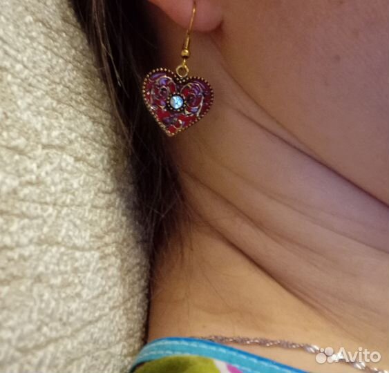 Серьги (сердце)