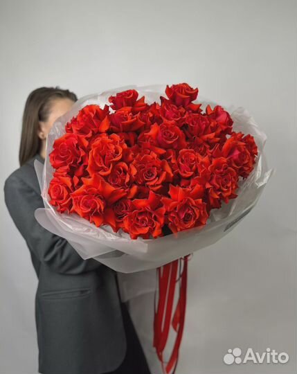 Букет из 47 роз Nina