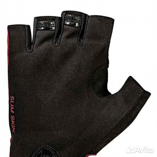 Велоперчатки STG Slim Skin, размер M, красный