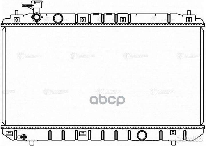 Радиатор охл. для а/м Lifan X60 (11) 1.8i M/A