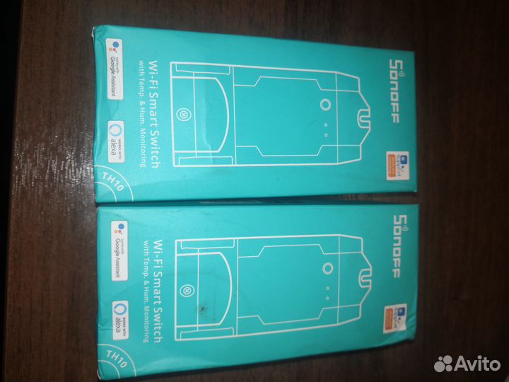 Wi-Fi реле Sonoff TH10 новые с браком