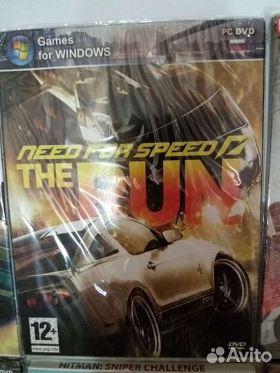 Игры компьютерные на CD/DVD-дисках