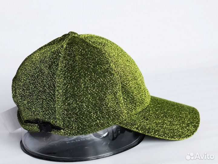 Бейсболка, зеленый перламутр