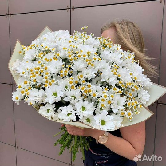 Букеты из ромашек