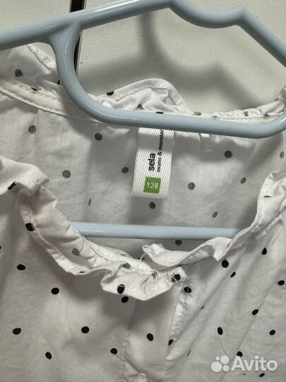 Рубашка блузка школьная