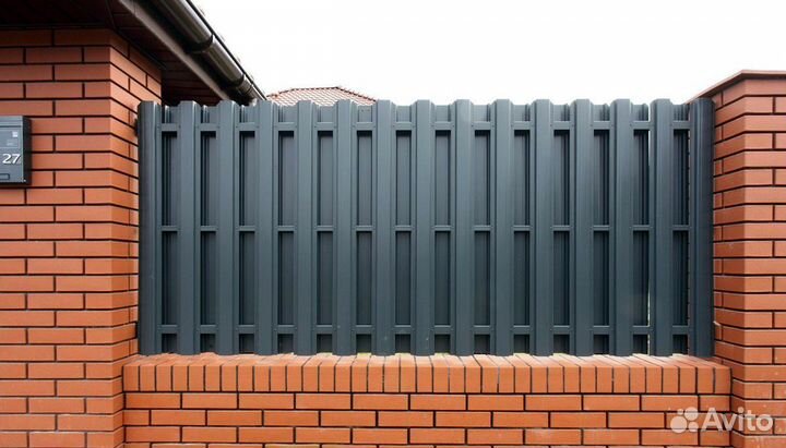 Монтаж забора под ключ