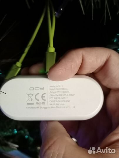 Наушники tws QCY T1 in2012