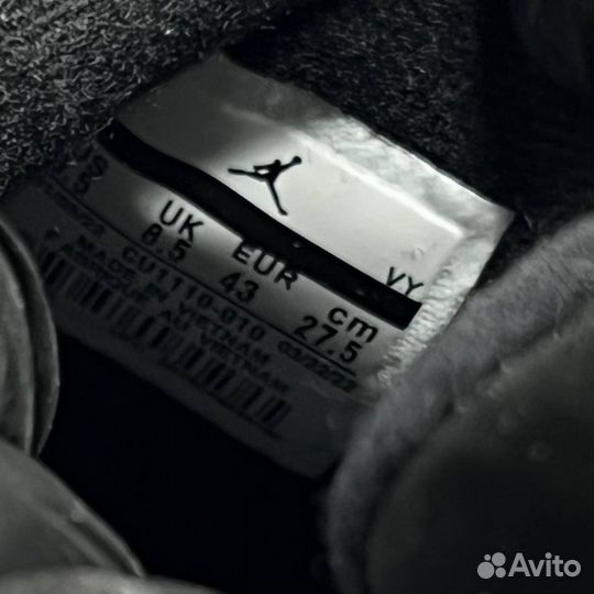 Кроссовки Nike Air Jordan 4 retro black cat