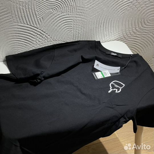 Karl lagerfeld футболка мужская L,XL оригинал