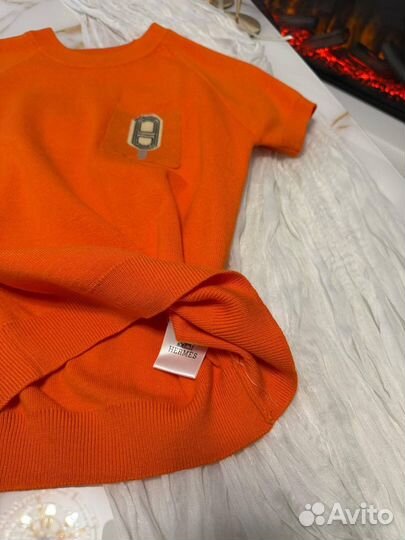 Футболка Hermes женская бомбова (Топ 2024 )