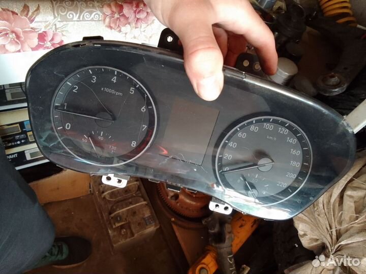 Приборная панель hyundai solaris 2