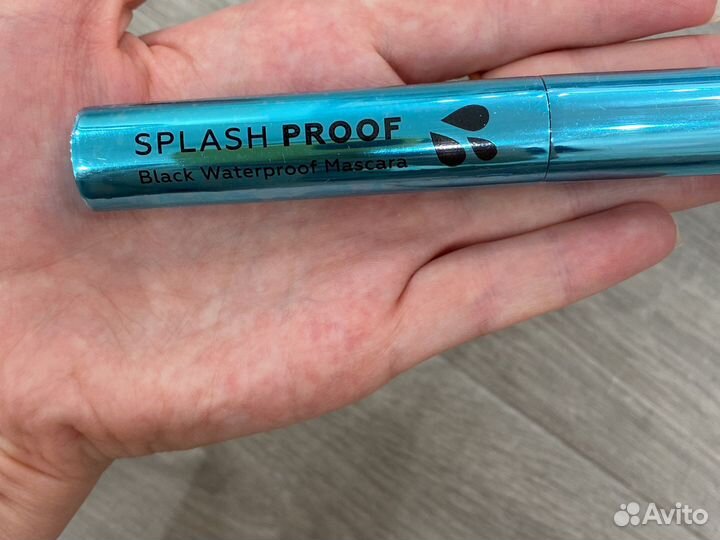 Черная тушь для ресниц splash proof новая