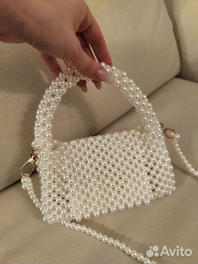 Сумка из бусин ручной работы