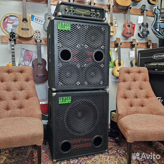 Усилитель для бас-гитары Trace Elliot AH1000 + Cab