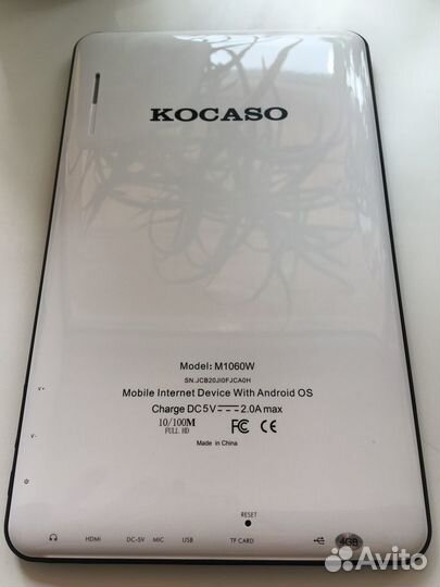Планшет kocaso