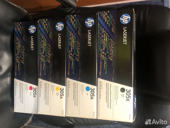 Набор оригинальных картоиждей HP