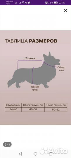 Комбинезон/дождевик для средней собаки