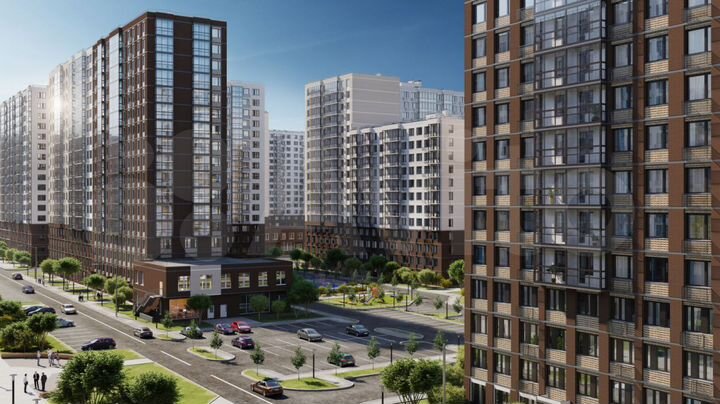 2-к. квартира, 46 м², 15/17 эт.