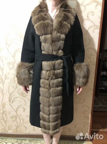 Пальто кашемировое