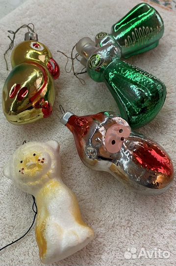 Елочные игрушки СССР