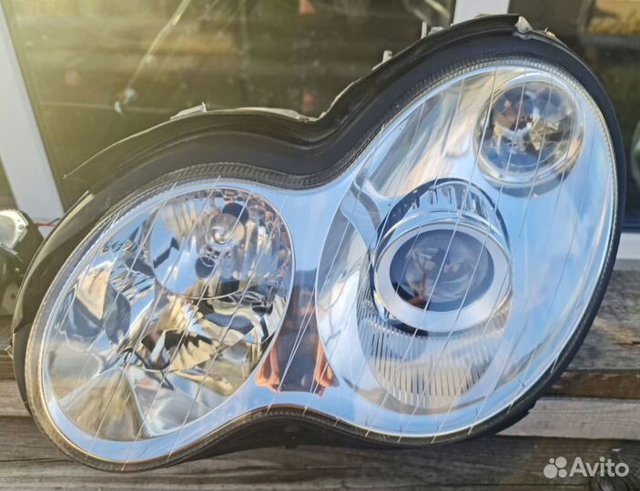 Фара левая LED w203 рестайлинг