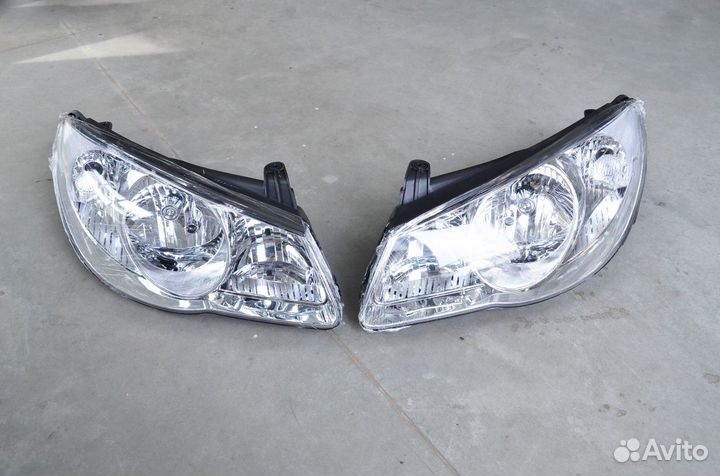Новая фара передняя на Hyundai Elantra IV HD