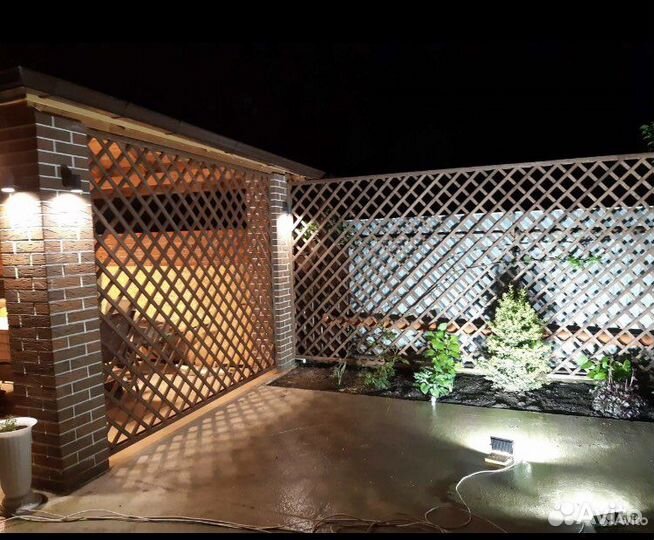 Шпалера, решётка для сада, садовые ограждения