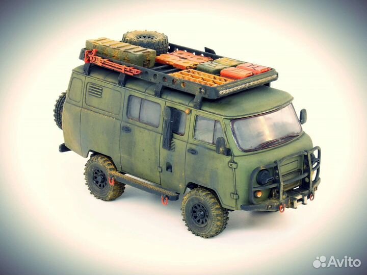 Дополнения для сборных моделей УАЗ-3909 (1/43)