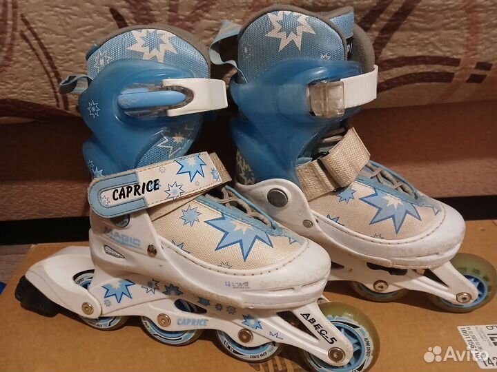 Роликовые коньки детские раздвижные