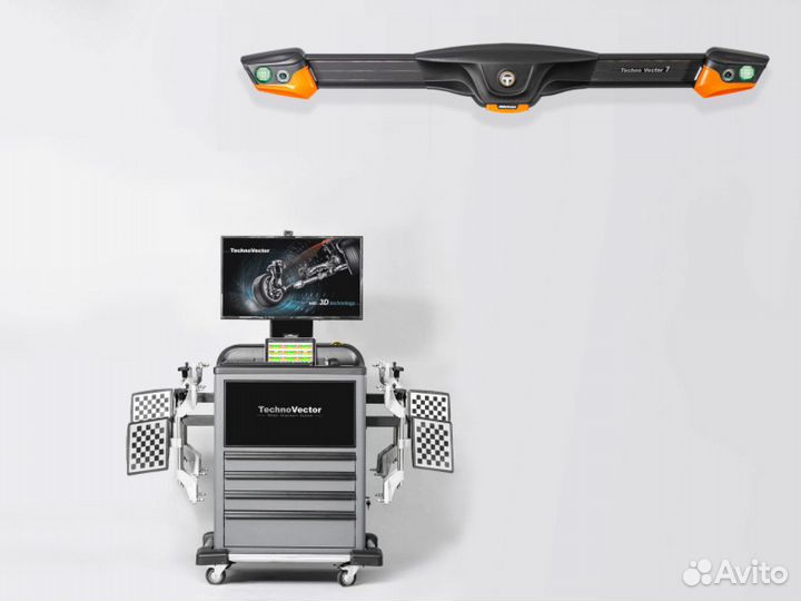 Стенд сход развал Техно Вектор P 7202 KAS