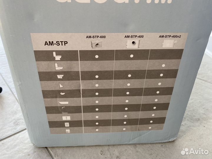 Канализационный насос aqvatim AM-STP-600
