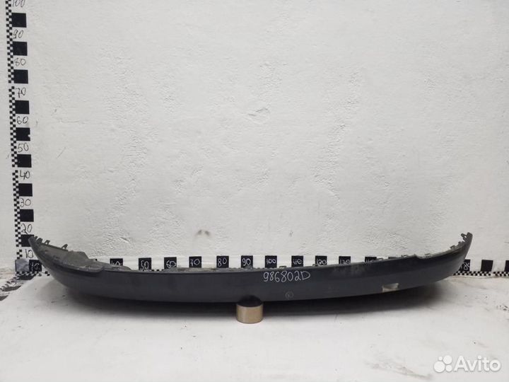 Юбка заднего бампера Skoda Karoq