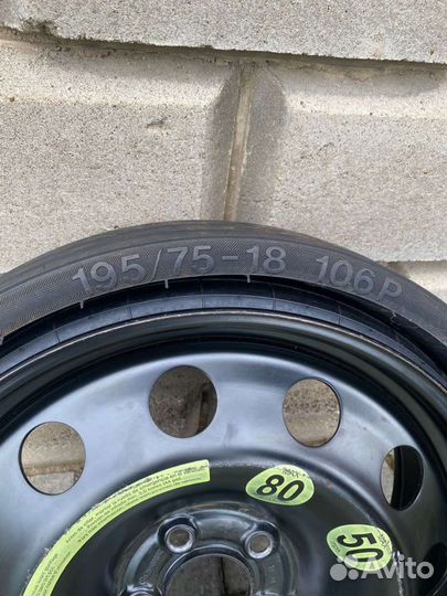 Запасное колесо на Mercedss-Benz