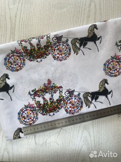 Ткань хлопок отрезами по 1м