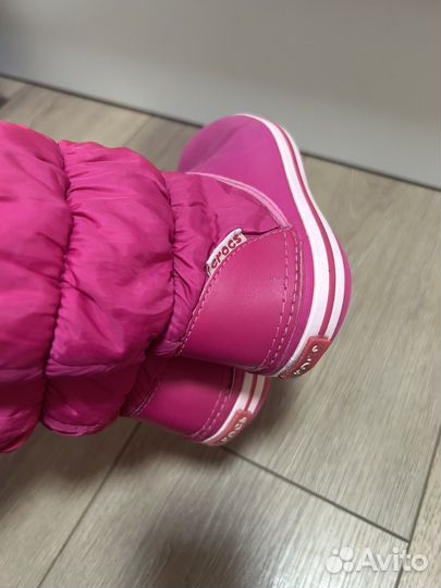 Сапоги crocs c8 для девочки