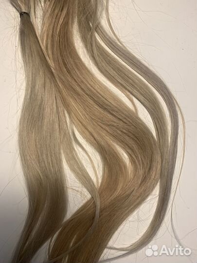 Волосы Славянка для наращивания натуральные бу