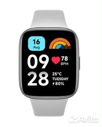 Умные часы Xiaomi Redmi Watch 3 Active, серые (Gl