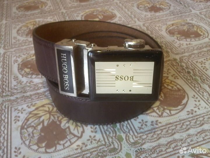 Ремень кожаный Hugo Boss