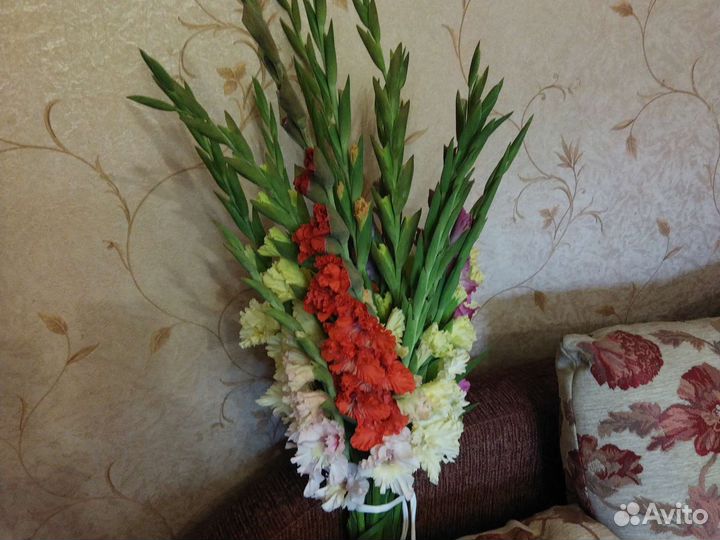 Букет из гладиолусов