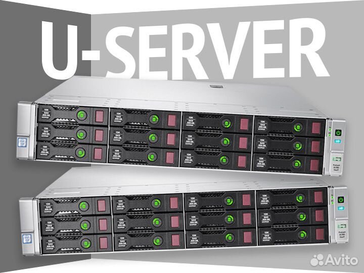 Сервер HP DL380 Gen9 12LFF 2S 2*2667v4 64Gb P840 2x800W 2с2с10з 2U