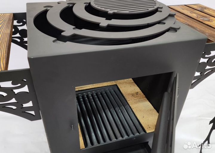 Печь под казан