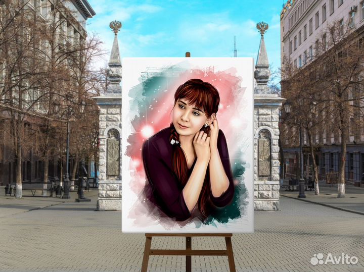 Портреты и шаржи по фото